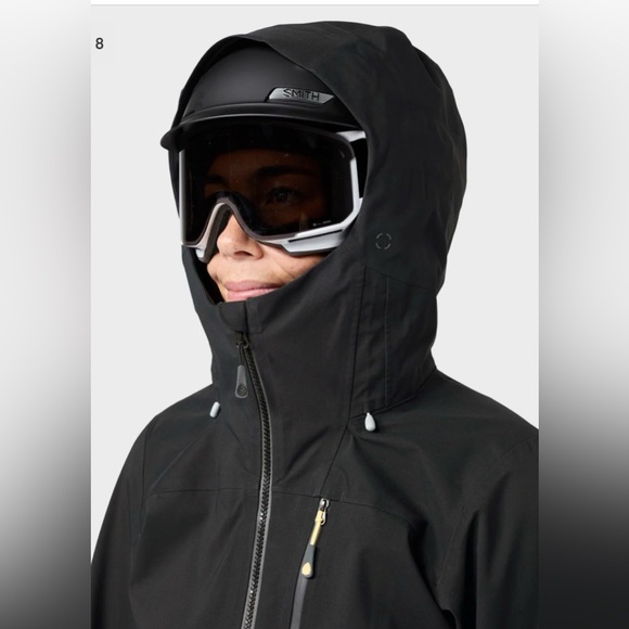 Stio Women's Environ XT Anorak Jacket in Steel Pony whitebark camo NEW WITH TAGS - Picture 2 of 7